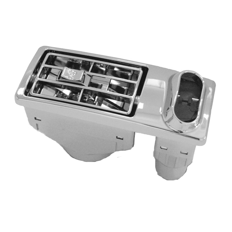 Kenworth 2002-2005 chrome plastic air conditioner/heater vent - SINGLE