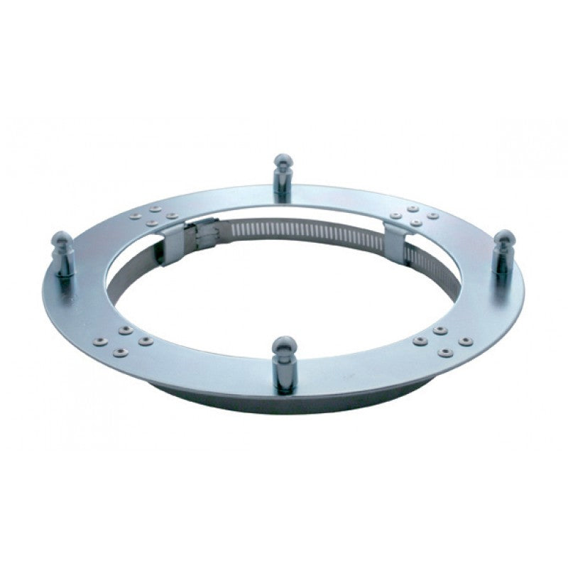 Universal trailer oil seal hub cap mounting bracket