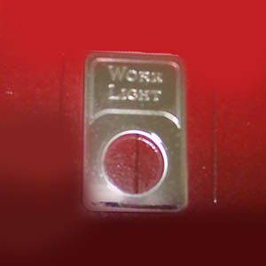 Woody's Kenworth stainless steel indicator light plate