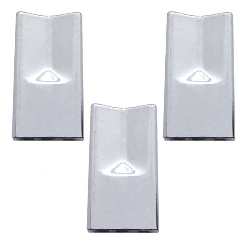 Kenworth -2001 chrome plastic air conditioner/heater control slider extension - 3/PACK