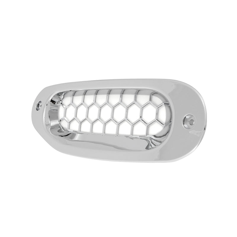 Freightliner Cascadia chrome plastic defroster vent - 1 opening