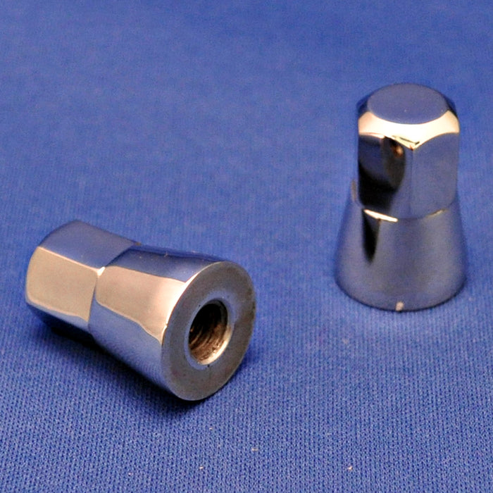 Stainless steel cap style air cleaner nut