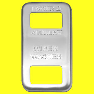 Woody's International stainless steel switch plate