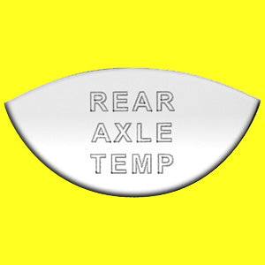 Woody's International stainless steel gauge emblem