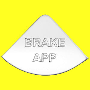 Woody's International stainless steel gauge emblem