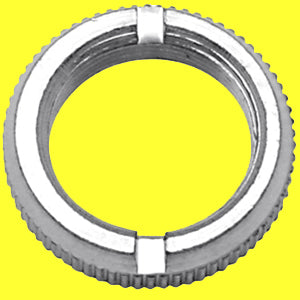 Freightliner Classic/FLD chrome face nut for air switches