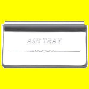 Woody's Freightliner stainless steel ash tray cover