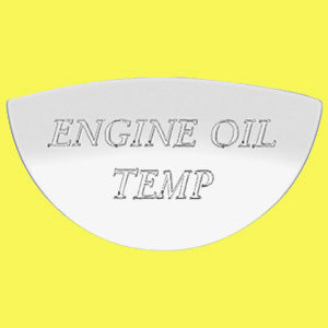 Woody's Freightliner stainless steel gauge emblem