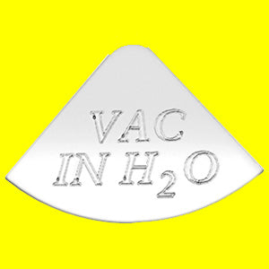 Woody's Freightliner stainless steel gauge emblem