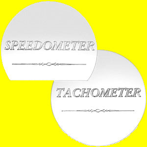 Woody's Freightliner stainless steel gauge emblem