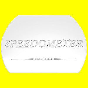 Woody's Freightliner stainless steel gauge emblem