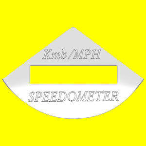 Woody's Freightliner stainless steel gauge emblem