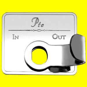 Woody's Kenworth stainless steel switch guard