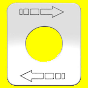 Woody's Kenworth stainless steel switch plate