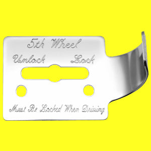 Rockwood Peterbilt 359 stainless steel "5th Wheel" switch guard