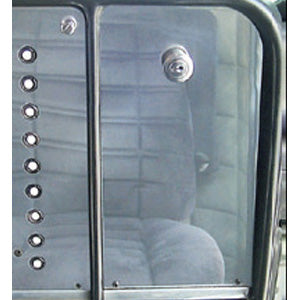 Peterbilt 359 stainless steel replacement glove box door