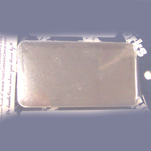 International stainless steel passenger side ashtray trim