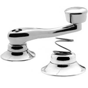 Peterbilt -2005 / Kenworth -2005 chrome window crank base kit w/spring