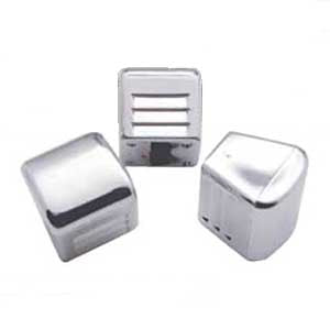 Chrome plastic air conditioner/heater slider control knob - 3/PACK
