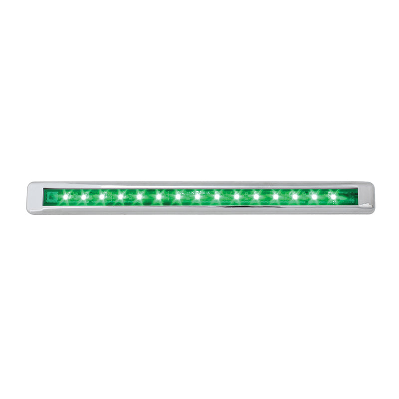 Chrome plastic bezel ONLY for 12" ultra thin LED light bars
