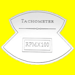 Woody's Kenworth stainless steel gauge emblem