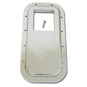 Peterbilt 379 extended hood chrome plastic gear shift plate