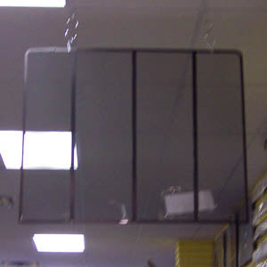 Peterbilt 379 extended hood behind-grill rockguard