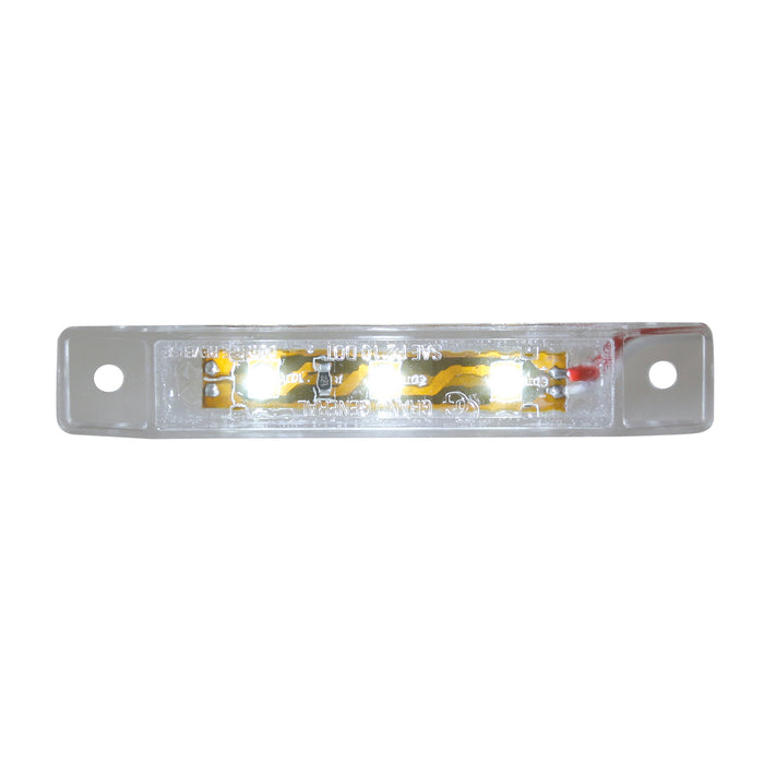 3.5" long 3 diode LED ultra-thin mini marker light bar