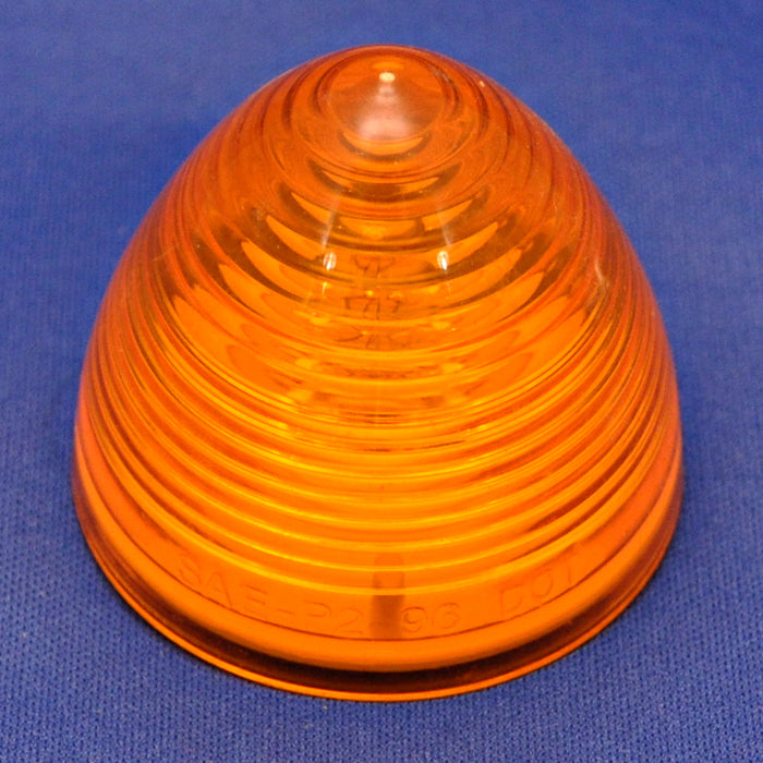 Amber 2" beehive incandescent marker/clearance light
