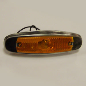 Amber incandescent Peterbilt-style marker light