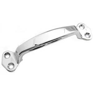 Chrome die-cast grab handle
