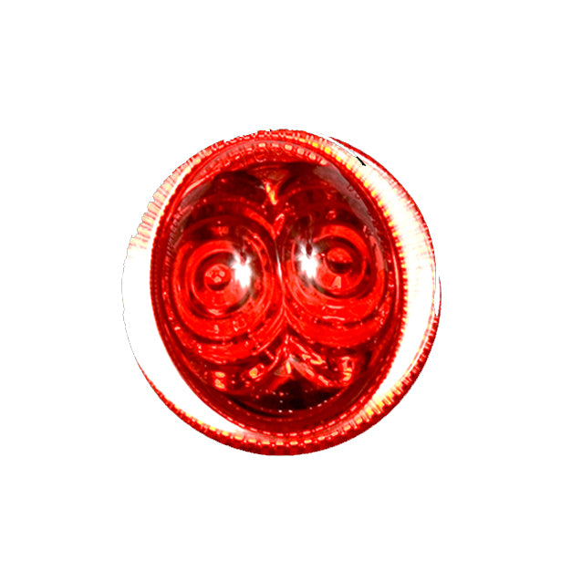 American Superlite red 2.5" round LED marker light