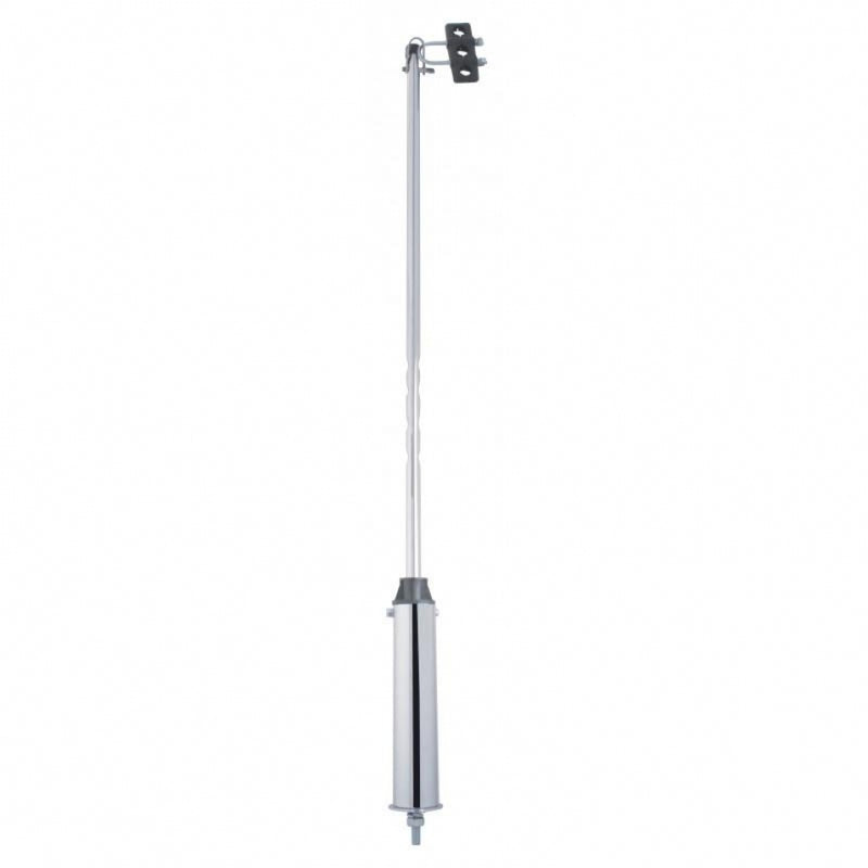 40" stainless steel heavy duty swivel stick - 7/8" diameter