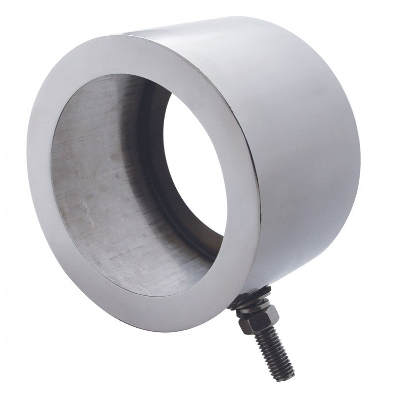 Stainless steel double face 4" round light housing