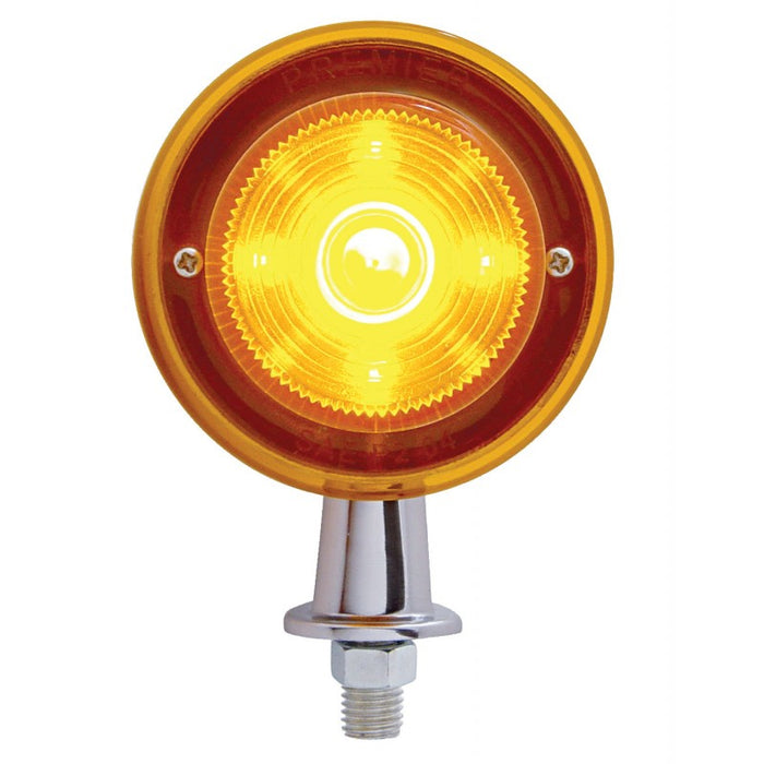 Amber 13 diode LED tanker honda marker light with 1-1/8" arm