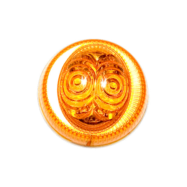 American Superlite amber 2" round LED marker light