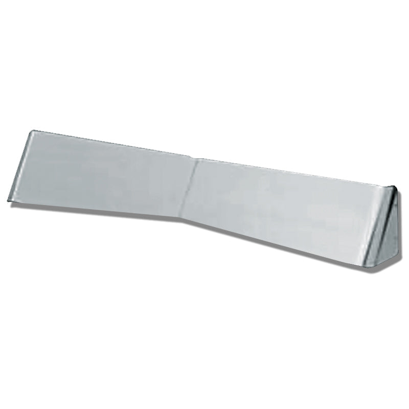 "Butterfly" Stainless Steel Rear Sleeper Window Visor