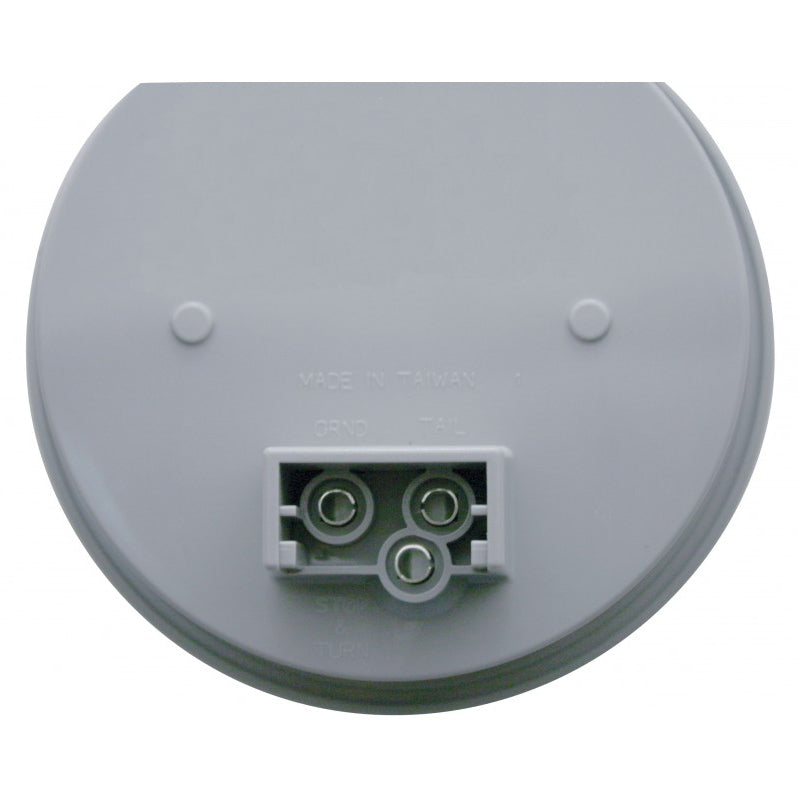 Red 4" round 19 diode LED stop/turn/tail light w/reflector