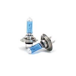 #H7 halogen headlight bulbs - 55w, Icy Blue - PAIR