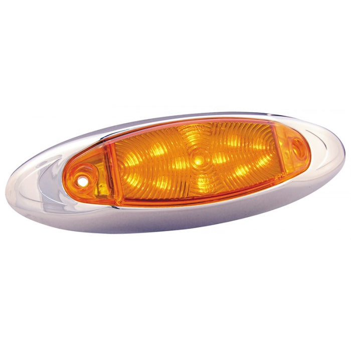 "Infinity" Amber 13 diode LED marker/clearance light