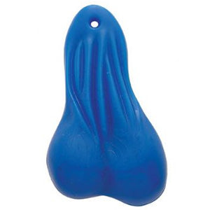 Large rubber bull nuts - 8" tall - Blue