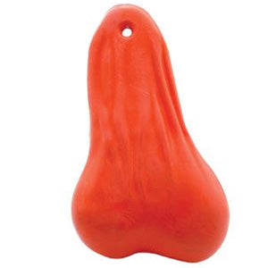 Large rubber bull nuts - 8" tall - Red