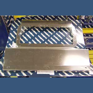 Freightliner Classic XL stainless steel fender guards - PAIR