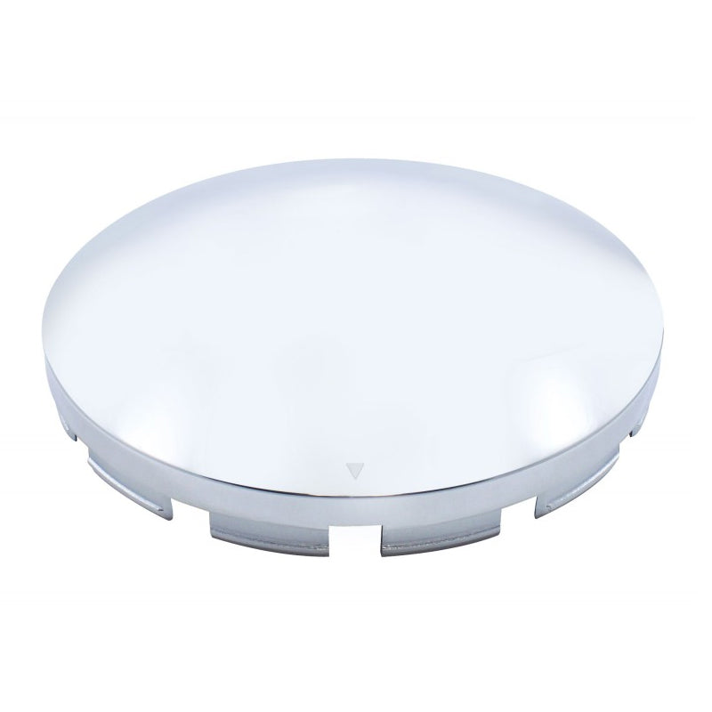 Chrome plastic replacement dome front hubcap for up/10257 or up/10135