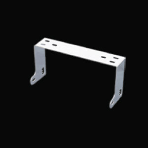 Stainless steel CB radio mounting bracket - Cobra 148, Connex, Galaxy, Uniden Grant - extended