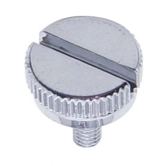 6mm x 1/2" chrome CB radio mounting thumb bolt - PAIR