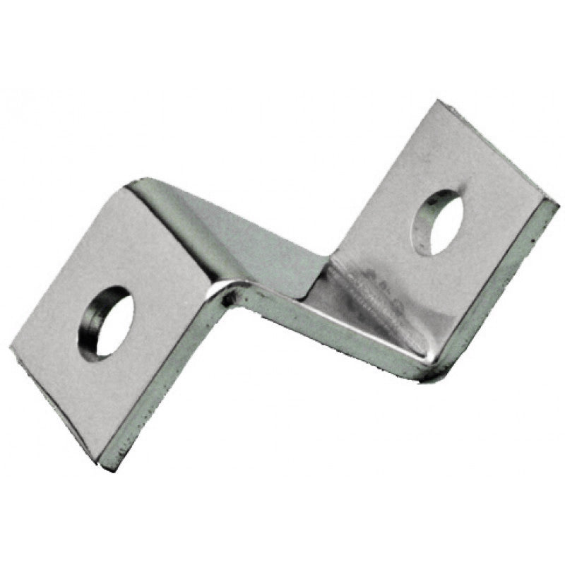 Chrome "Z" shape pedestal light turn signal mounting bracket