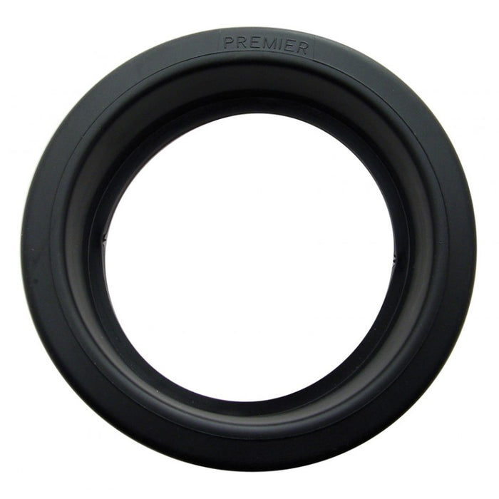 4" round Black rubber light mounting grommet