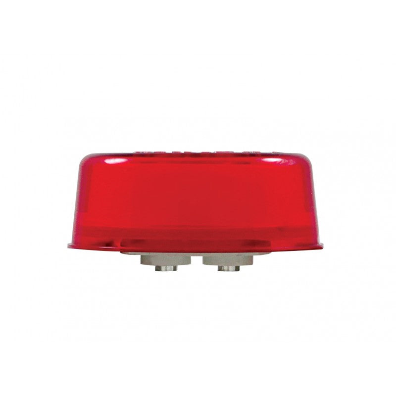 "Halo" Red 2" round 6 diode LED marker light