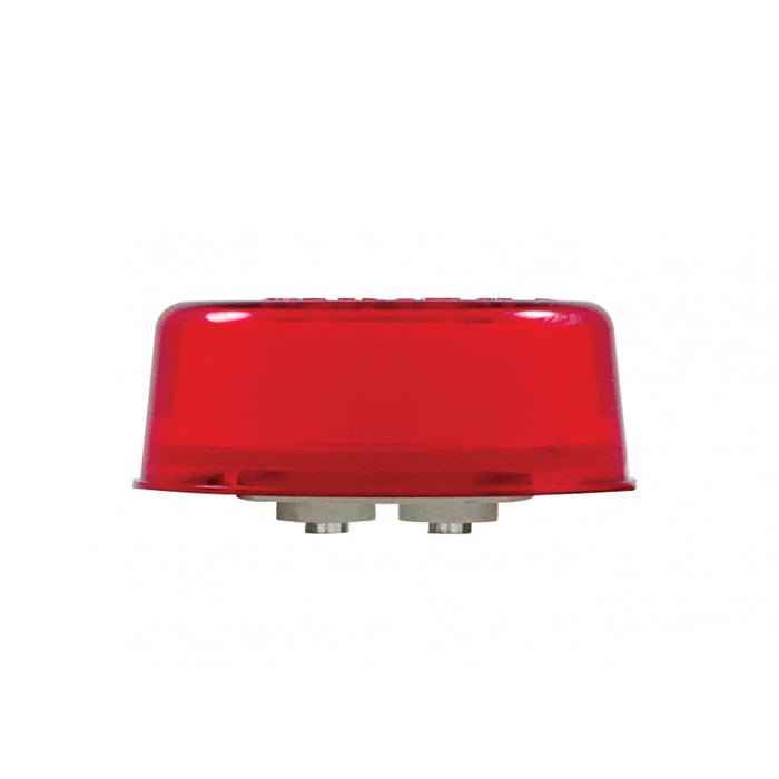 "Halo" Red 2" round 6 diode LED marker light